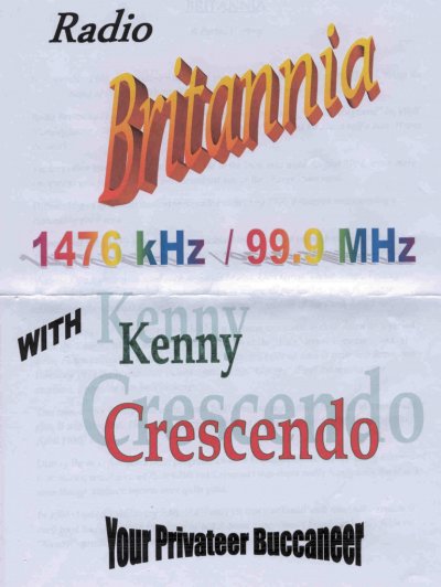 Kenny Crescendo of Radio Britannia